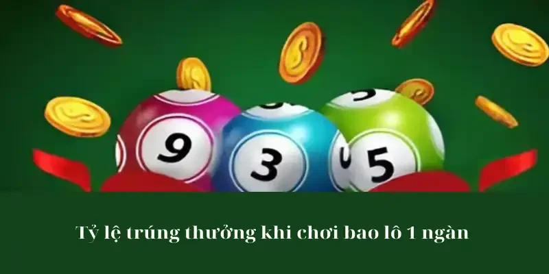 Tỷ lệ trúng thưởng khi chơi bao lô 1 ngàn tại 88Go